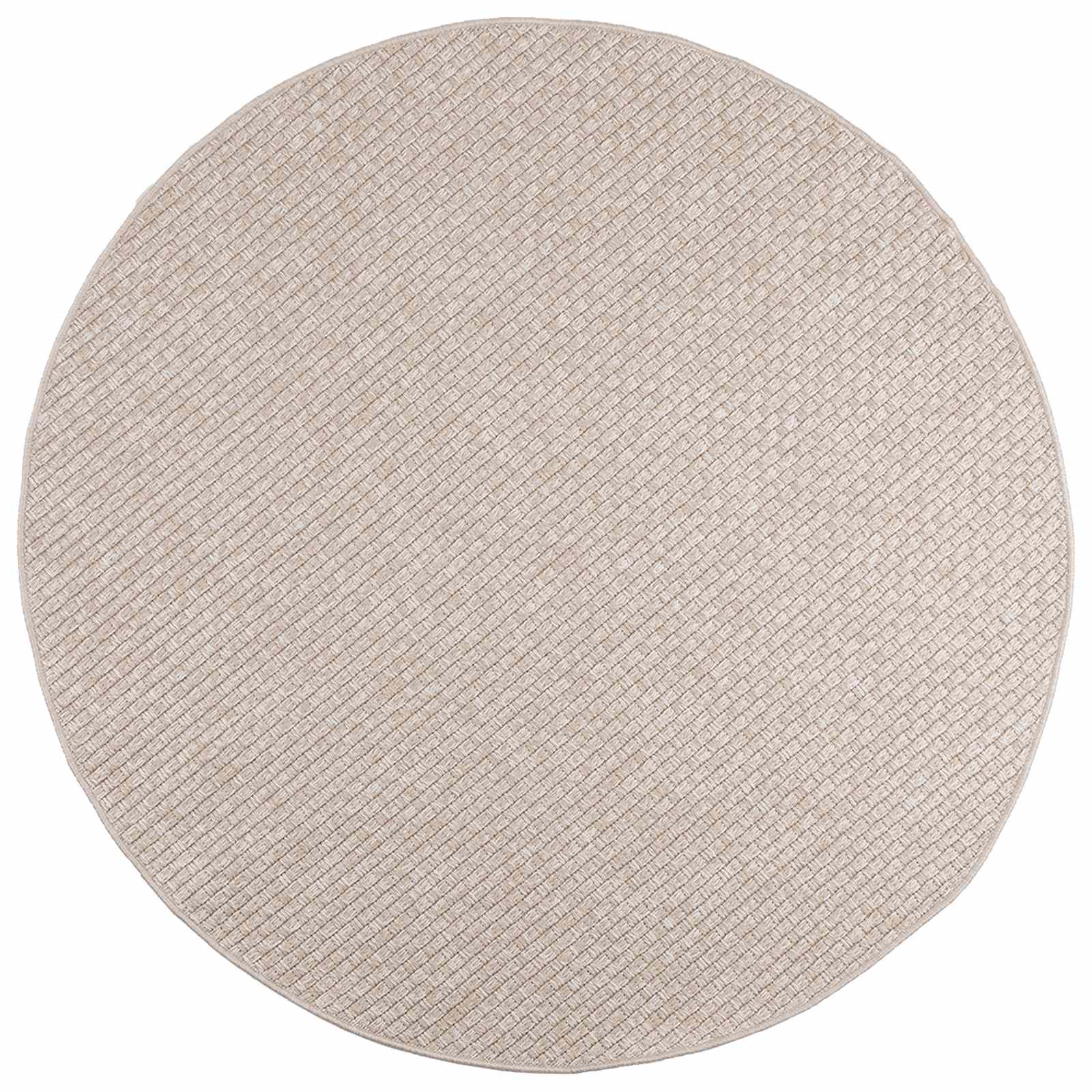 Vloerkleden Rond FARO Crème Ø 160 CM Polyester is nu te koop bij PeponiXL, paradijselijk wonen!