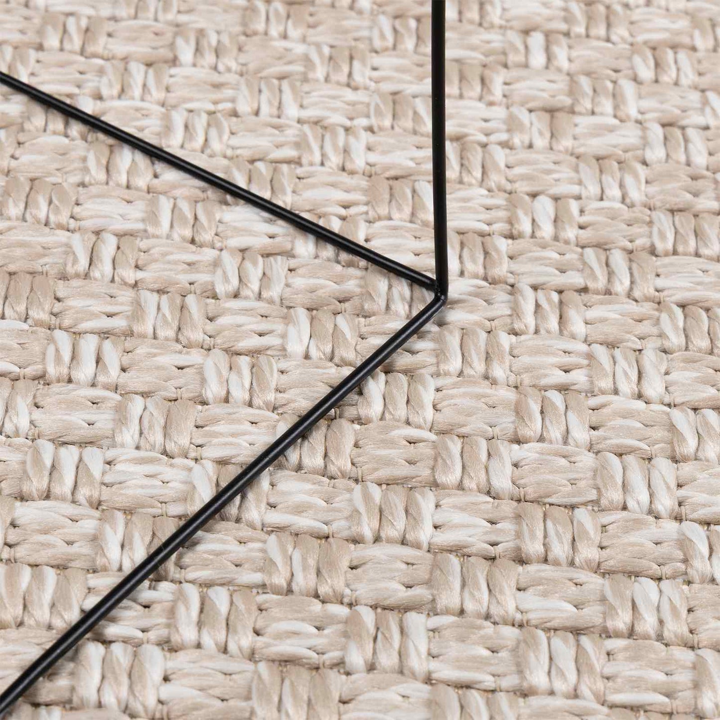 Vloerkleden Rond FARO Crème Ø 200 CM Polyester is nu te koop bij PeponiXL, paradijselijk wonen!