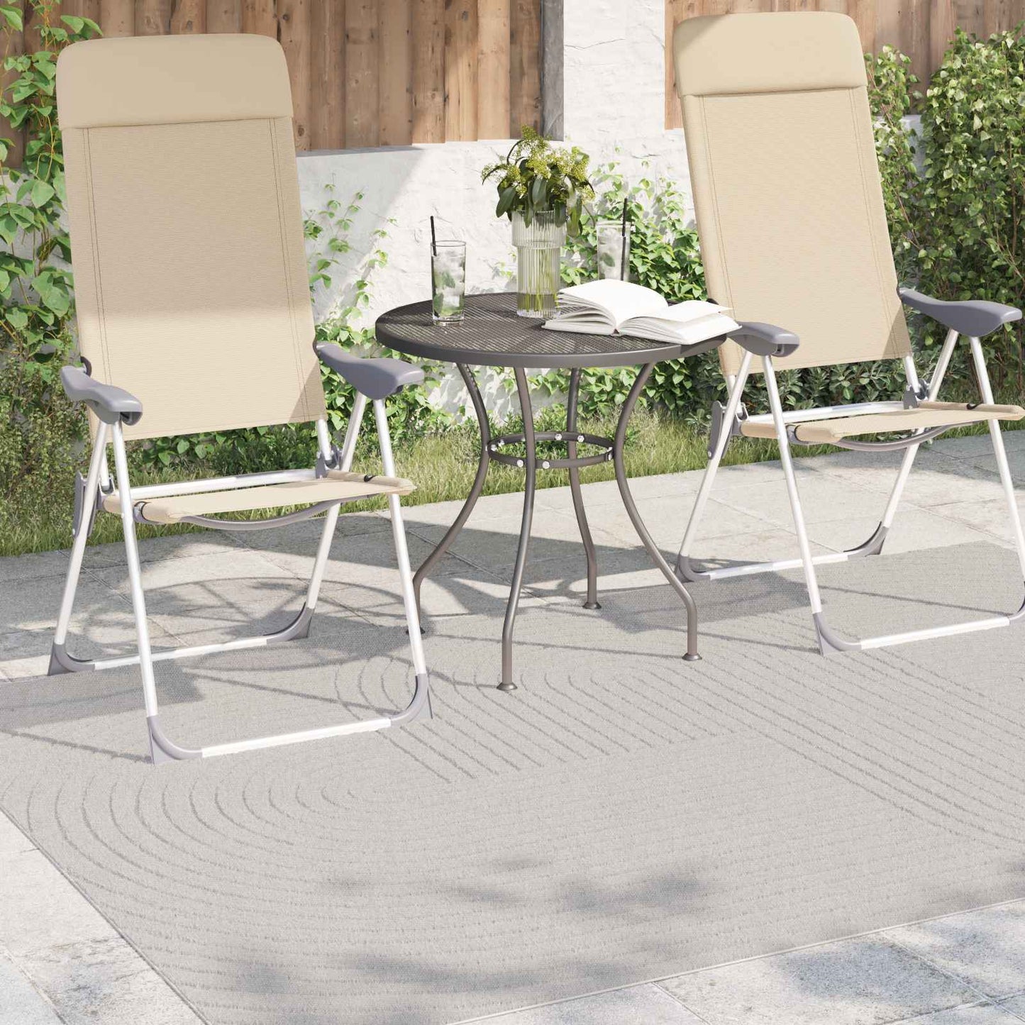 Vloerkleden Rechthoekig PALMERAS Crème 170 x 120 cm Polyester is nu te koop bij PeponiXL, paradijselijk wonen!