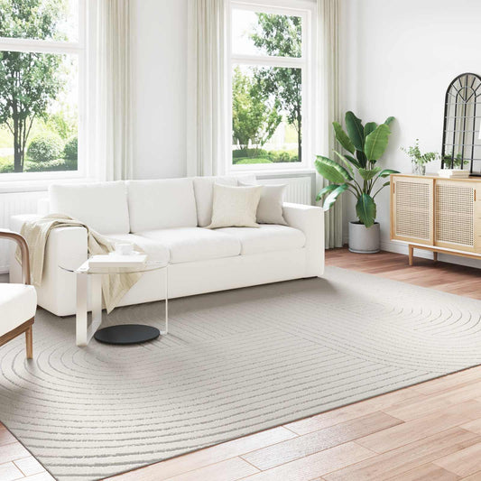 Vloerkleden Rechthoekig PALMERAS Crème 340 x 240 cm Polyester is nu te koop bij PeponiXL, paradijselijk wonen!