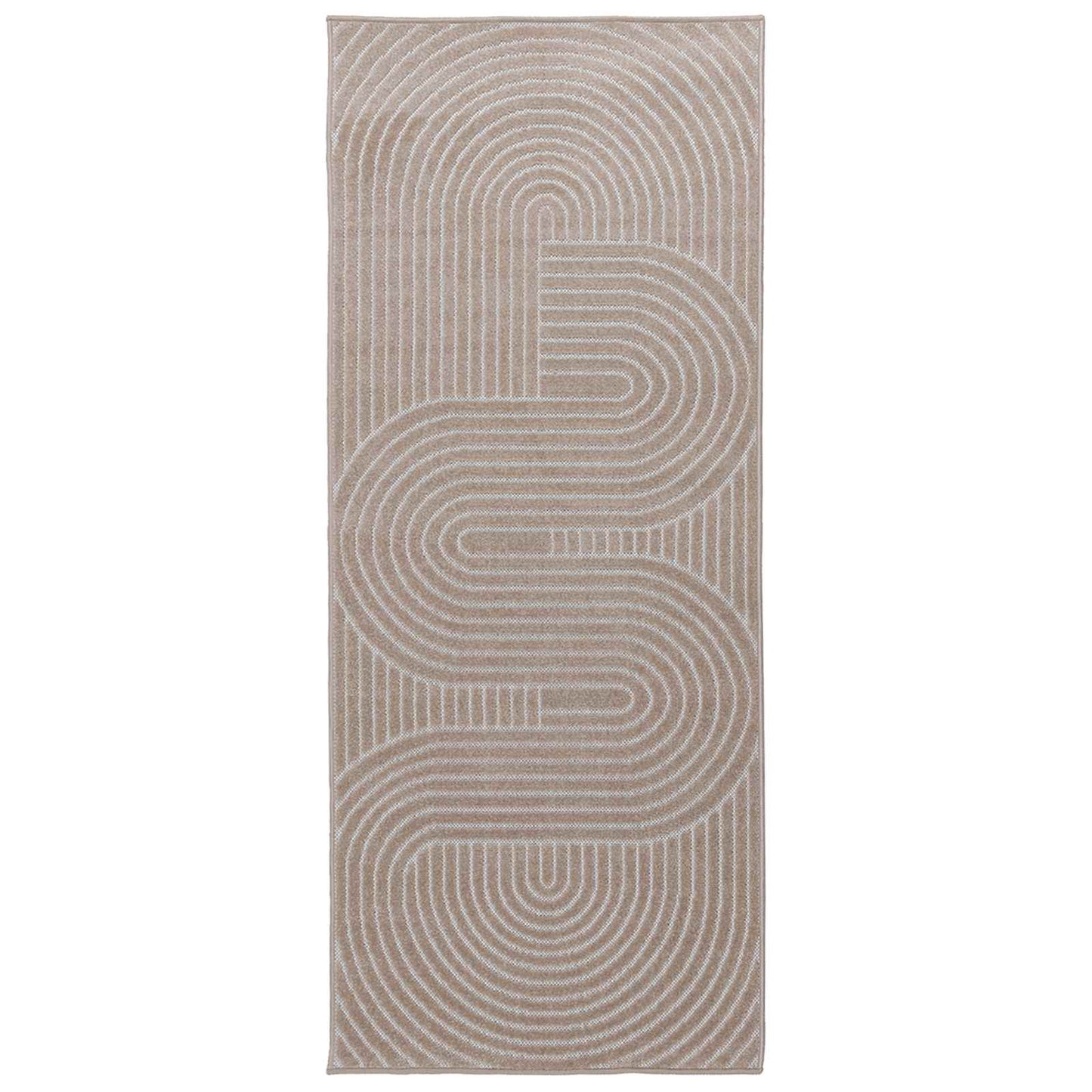 Vloerkleden Rechthoekig PALMERAS Beige 150 x 80 cm Polyester