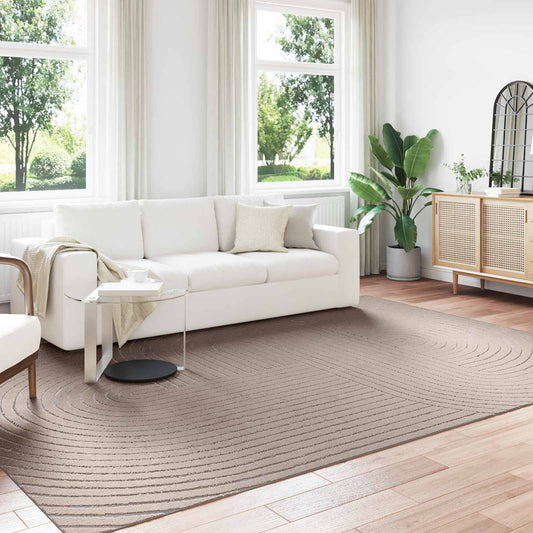 Vloerkleden Rechthoekig PALMERAS Beige 280 x 200 cm Polyester is nu te koop bij PeponiXL, paradijselijk wonen!