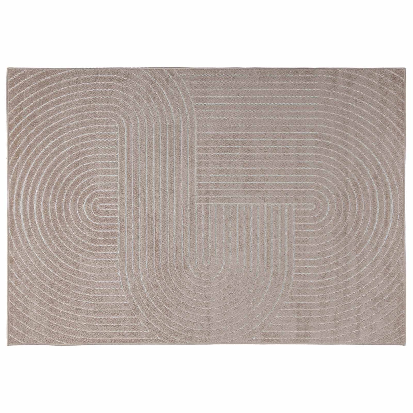 Vloerkleden Rechthoekig PALMERAS Beige 340 x 240 cm Polyester is nu te koop bij PeponiXL, paradijselijk wonen!