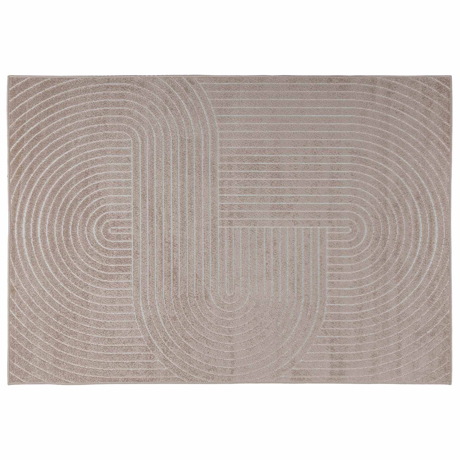 Vloerkleden Rechthoekig PALMERAS Beige 340 x 240 cm Polyester is nu te koop bij PeponiXL, paradijselijk wonen!