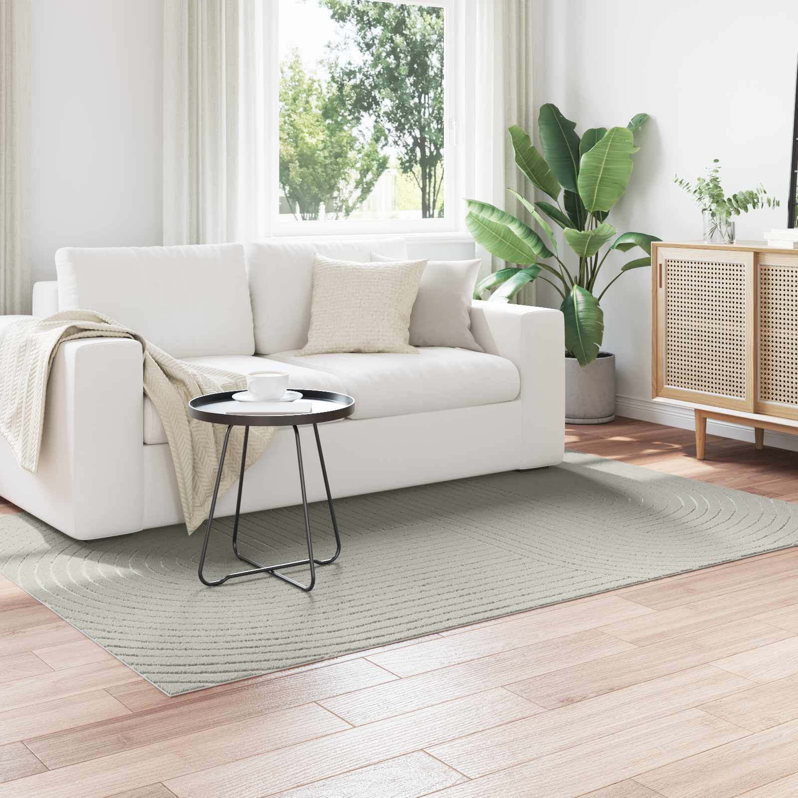 Vloerkleden Rechthoekig PALMERAS Groen 120 x 170 cm Polyester is nu te koop bij PeponiXL, paradijselijk wonen!