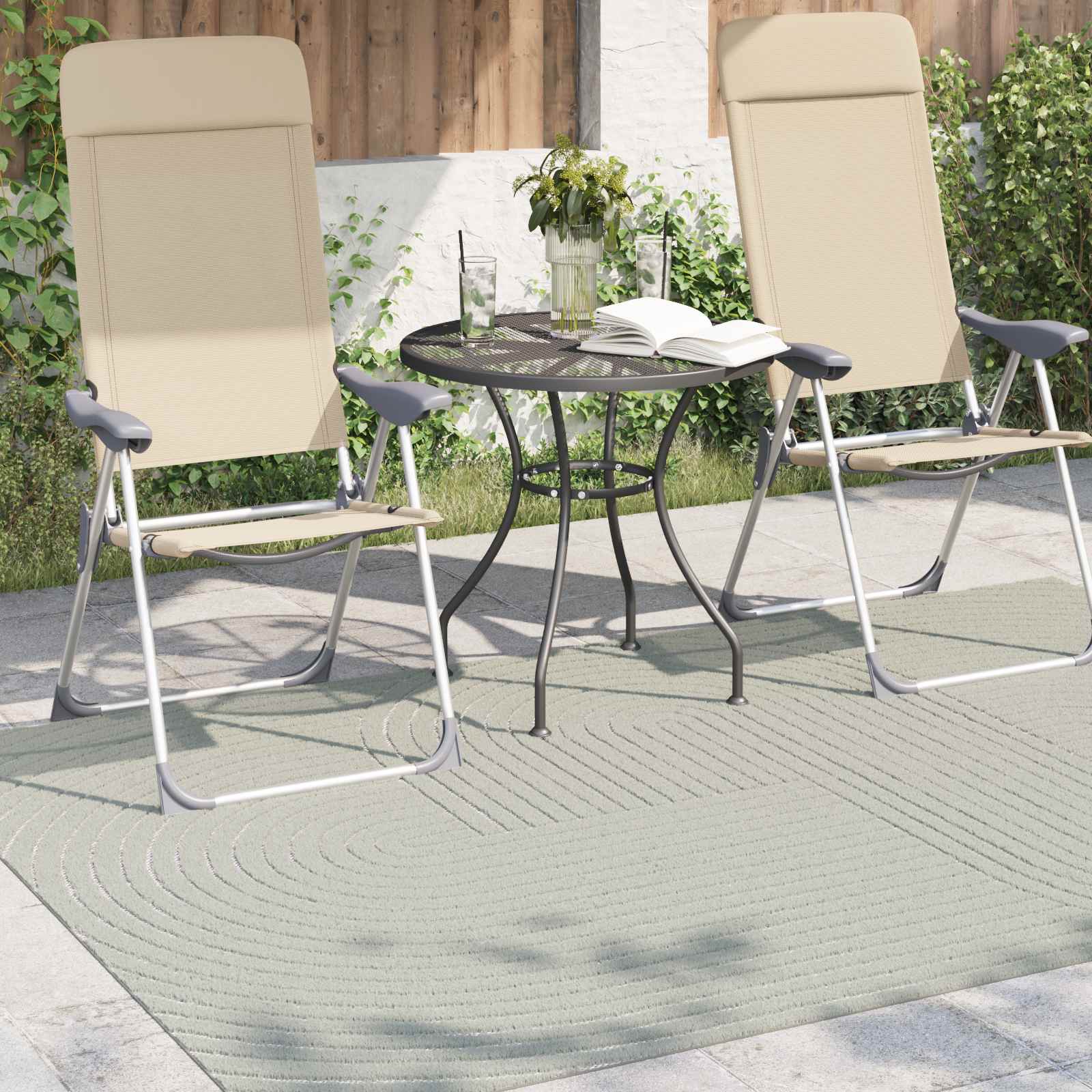Vloerkleden Rechthoekig PALMERAS Groen 140 x 200 cm Polyester is nu te koop bij PeponiXL, paradijselijk wonen!