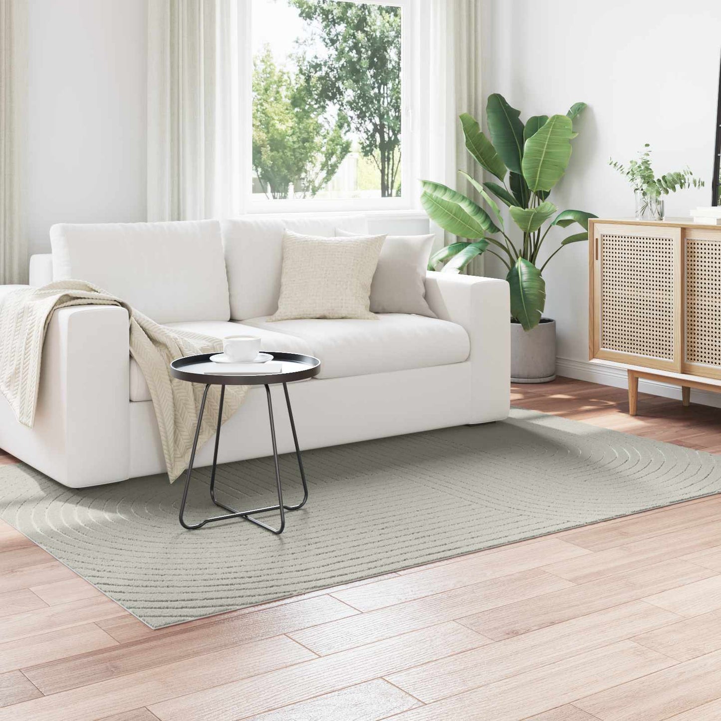 Vloerkleden Rechthoekig PALMERAS Groen 160 x 230 cm Polyester is nu te koop bij PeponiXL, paradijselijk wonen!