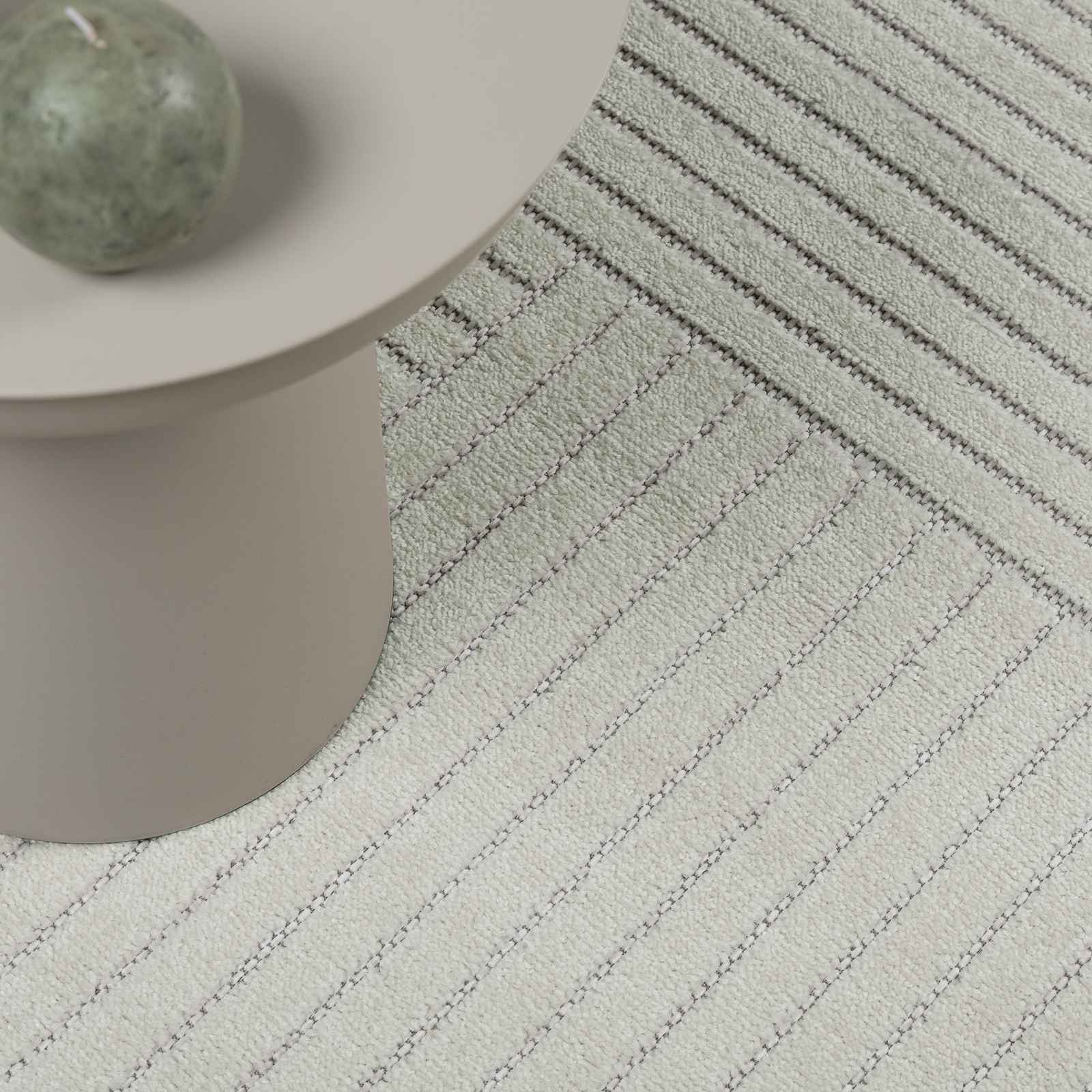 Vloerkleden Rond PALMERAS Groen Ø 200 CM Polyester is nu te koop bij PeponiXL, paradijselijk wonen!