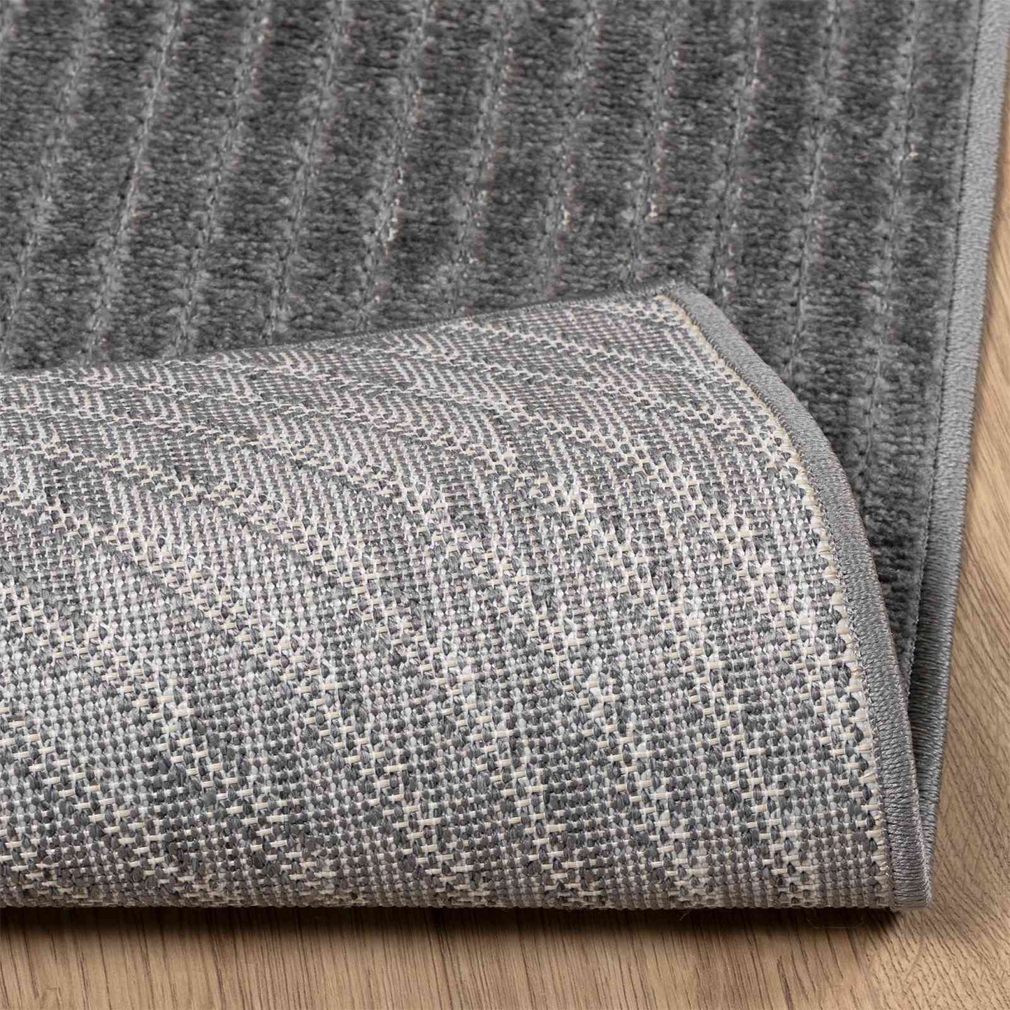 Vloerkleden Rechthoekig PALMERAS Antraciet 150 x 80 cm