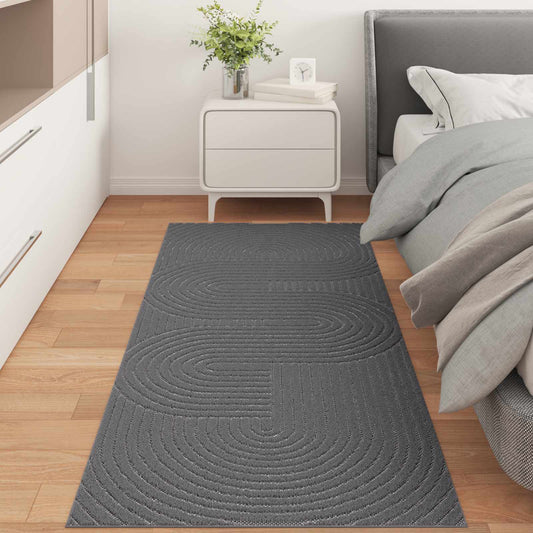 Vloerkleden Rechthoekig PALMERAS Antraciet 150 x 80 cm is nu te koop bij PeponiXL, paradijselijk wonen!