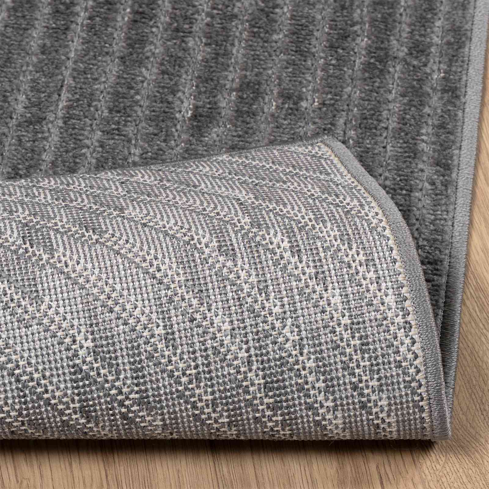Vloerkleden PALMERAS Antraciet 170 x 120 cm Polyester is nu te koop bij PeponiXL, paradijselijk wonen!
