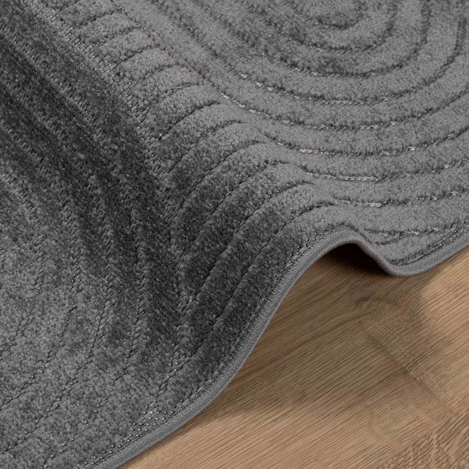 Vloerkleden PALMERAS Antraciet 280 x 200 cm Polyester is nu te koop bij PeponiXL, paradijselijk wonen!