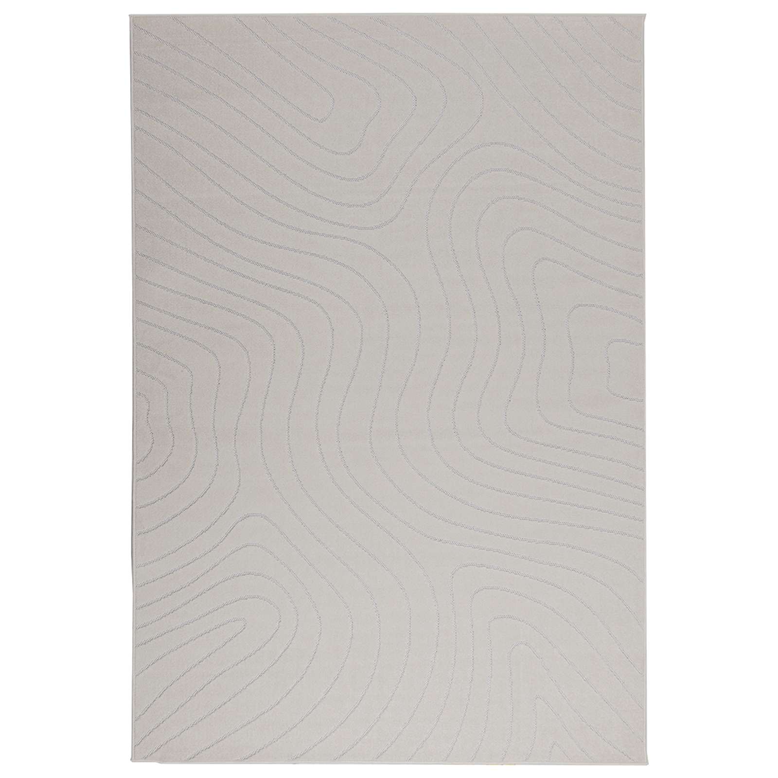 Vloerkleden Rechthoekig PALMERAS Crème 170 x 120 cm Polyester is nu te koop bij PeponiXL, paradijselijk wonen!