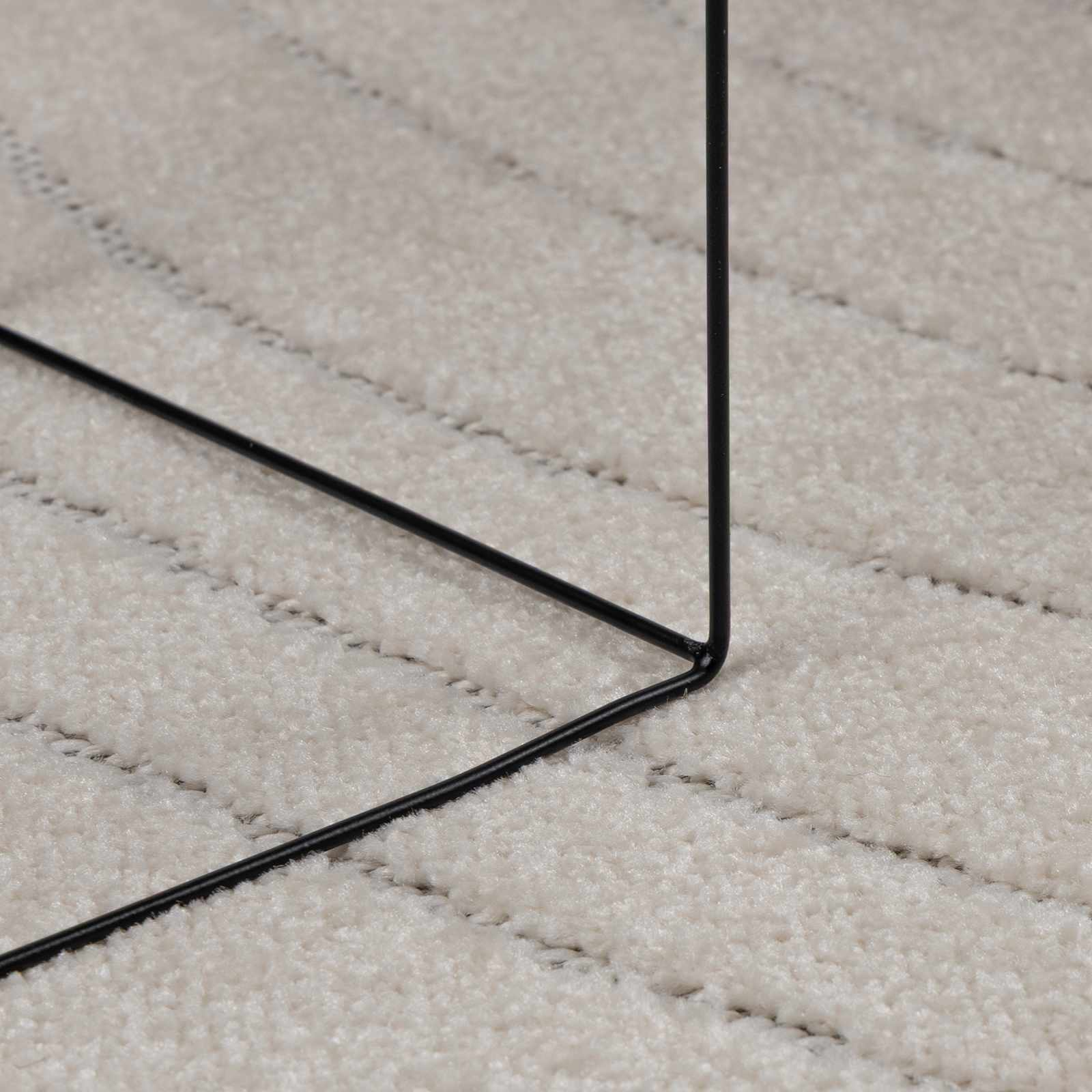 Vloerkleden Rechthoekig PALMERAS Crème 230 x 160 cm Polyester is nu te koop bij PeponiXL, paradijselijk wonen!