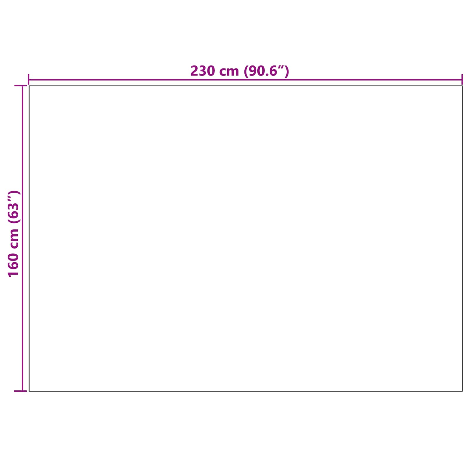 Vloerkleden Rechthoekig PALMERAS Beige 160 x 230 cm Polyester is nu te koop bij PeponiXL, paradijselijk wonen!