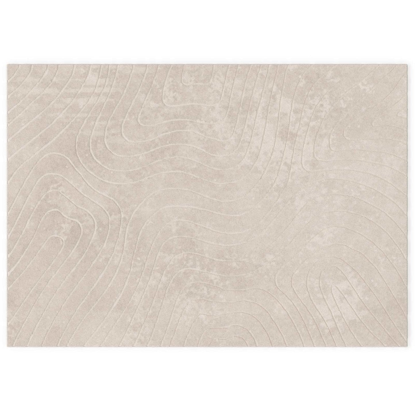 Vloerkleden Rechthoekig PALMERAS Beige 340 x 240 cm Polyester is nu te koop bij PeponiXL, paradijselijk wonen!