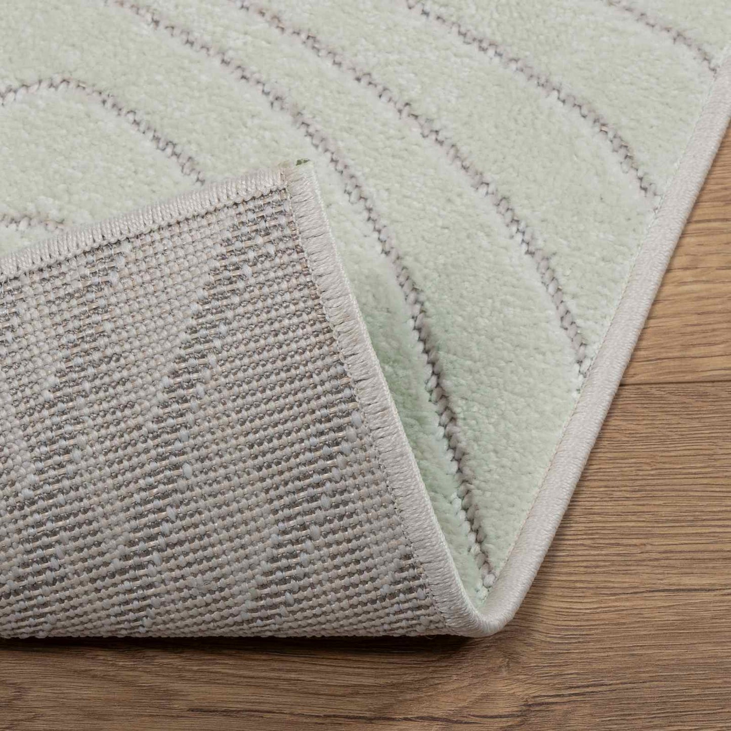 Vloerkleden Rechthoekig PALMERAS Groen 80 x 150 cm Polyester is nu te koop bij PeponiXL, paradijselijk wonen!