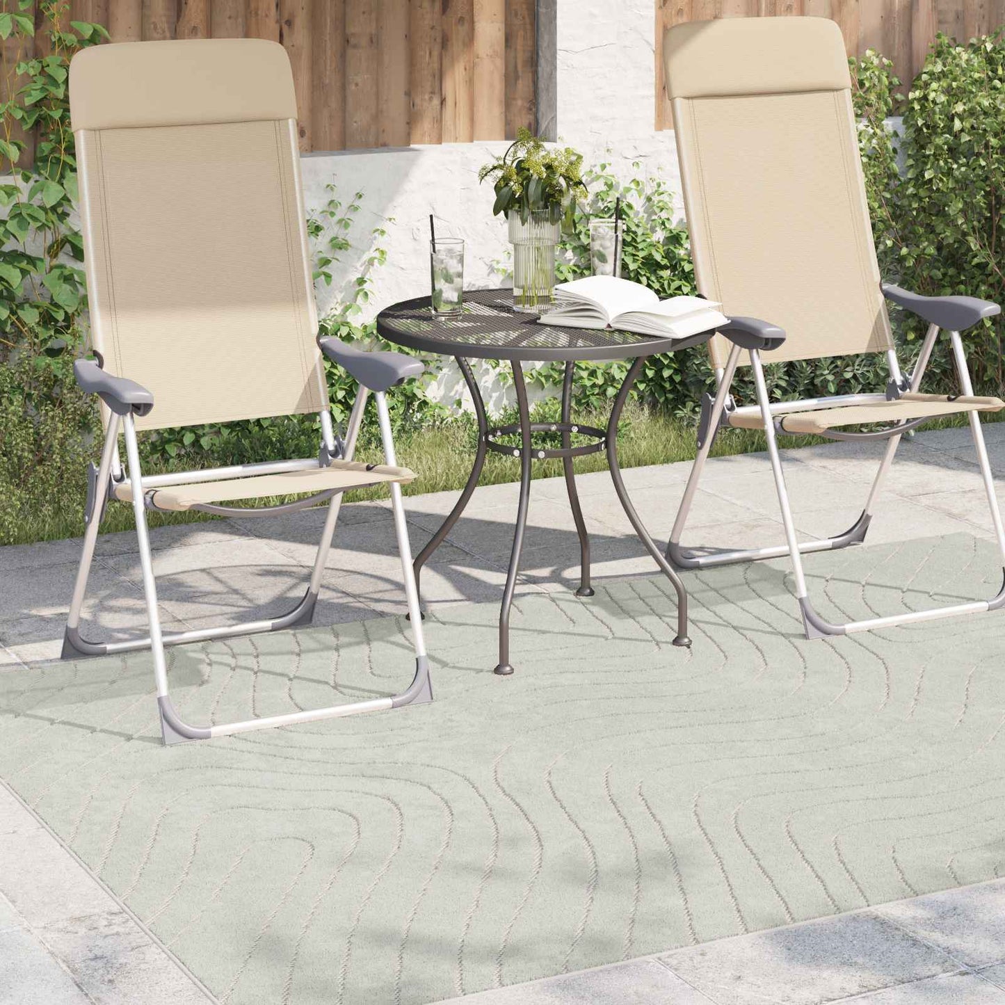 Vloerkleden Rechthoekig PALMERAS Groen 160 x 230 cm Polyester is nu te koop bij PeponiXL, paradijselijk wonen!