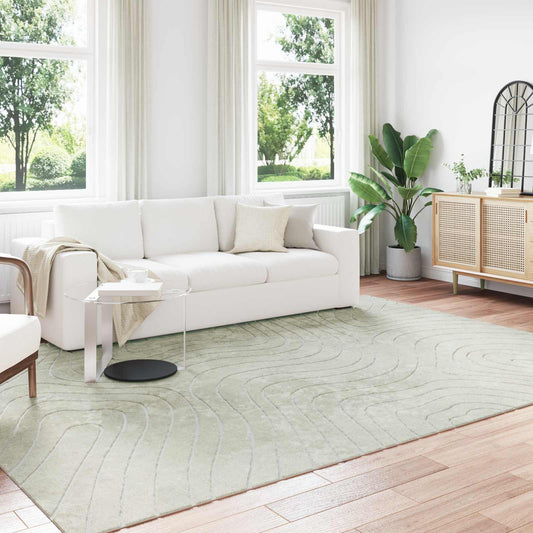 Vloerkleden Rechthoekig PALMERAS Groen 200 x 280 cm Polyester is nu te koop bij PeponiXL, paradijselijk wonen!