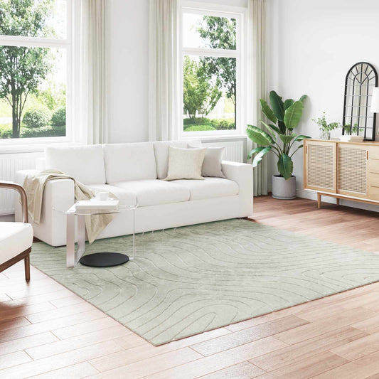 Vloerkleden Vierkant PALMERAS Groen 240 x 240 cm Polyester is nu te koop bij PeponiXL, paradijselijk wonen!