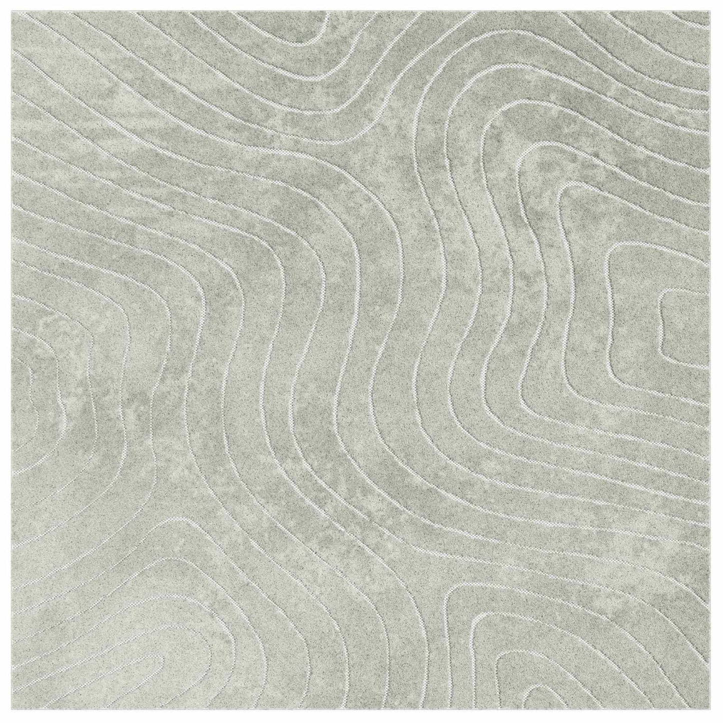 Vloerkleden Vierkant PALMERAS Groen 240 x 240 cm Polyester is nu te koop bij PeponiXL, paradijselijk wonen!