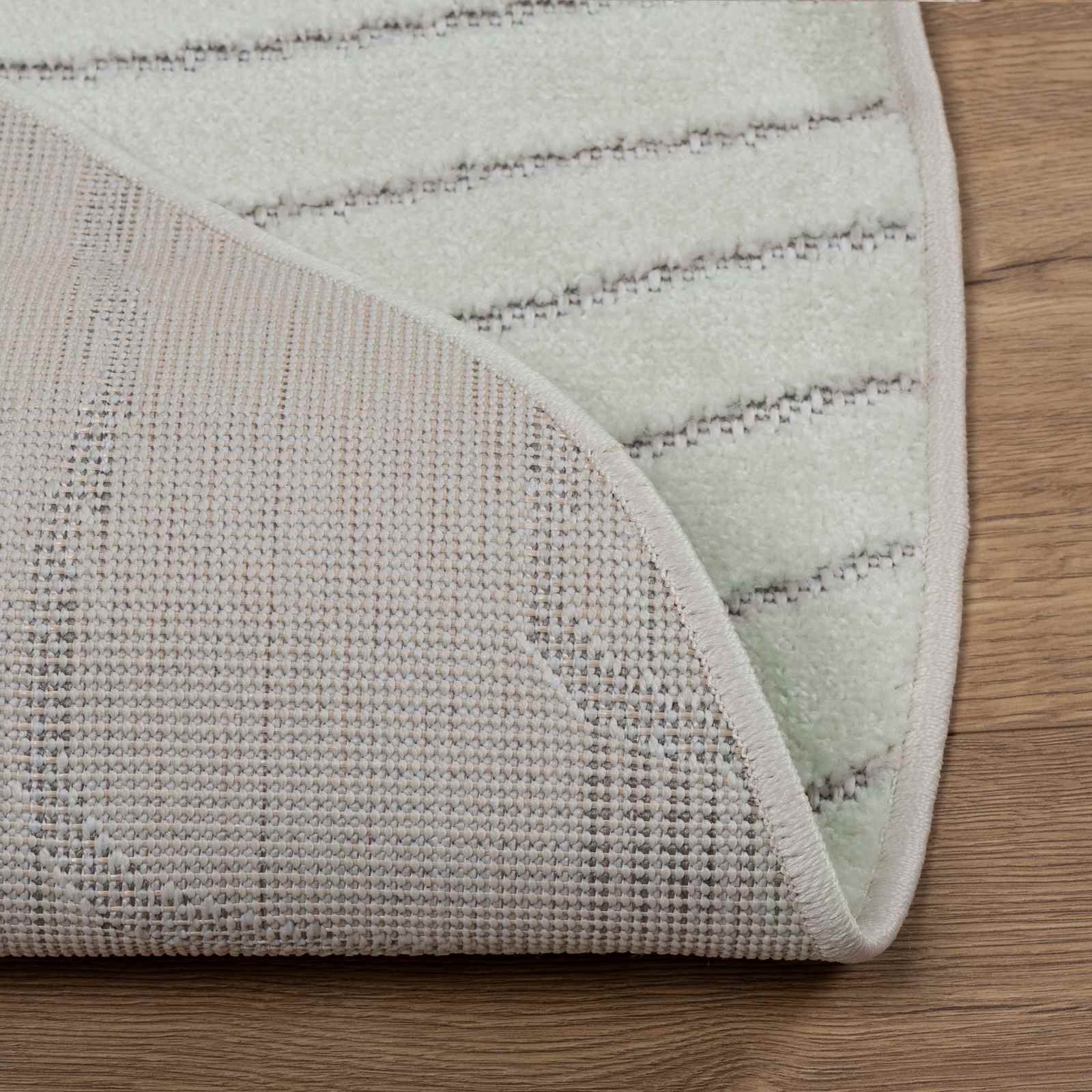 Vloerkleden Rond PALMERAS Groen Ø 160 CM Polyester is nu te koop bij PeponiXL, paradijselijk wonen!