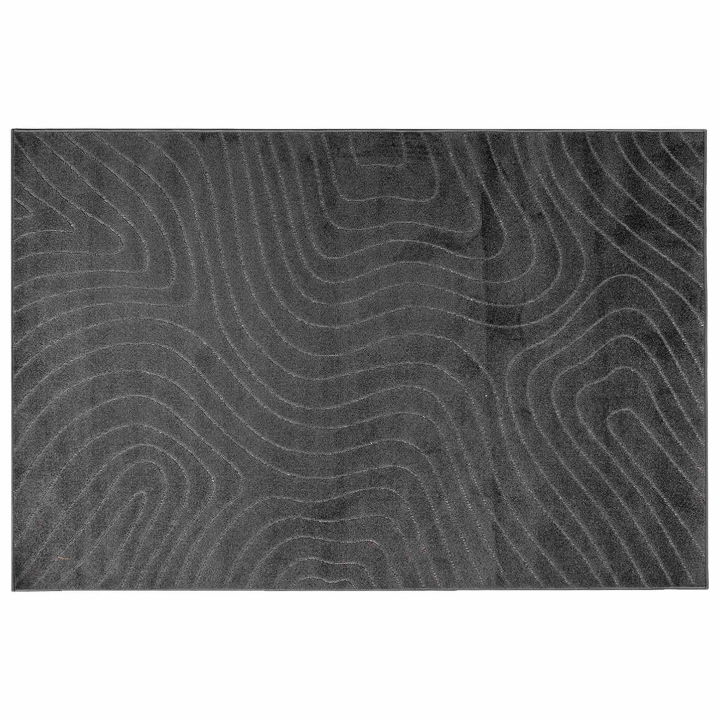 Vloerkleden PALMERAS Antraciet 280 x 200 cm Polyester is nu te koop bij PeponiXL, paradijselijk wonen!