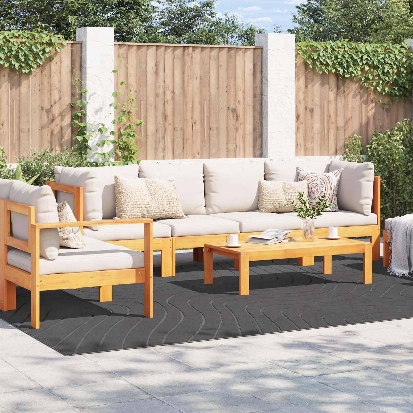 Vloerkleden PALMERAS Antraciet 340 x 240 cm Polyester is nu te koop bij PeponiXL, paradijselijk wonen!