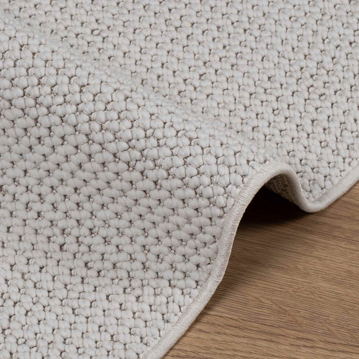 Vloerkleden Rechthoekig LUGO Crème 200 x 80 cm Polyester is nu te koop bij PeponiXL, paradijselijk wonen!
