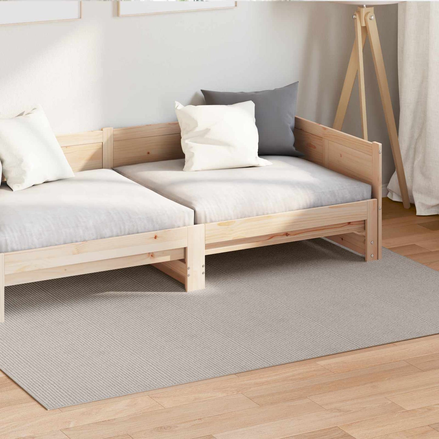 Vloerkleden Rechthoekig LUGO Crème 170 x 120 cm Polyester is nu te koop bij PeponiXL, paradijselijk wonen!