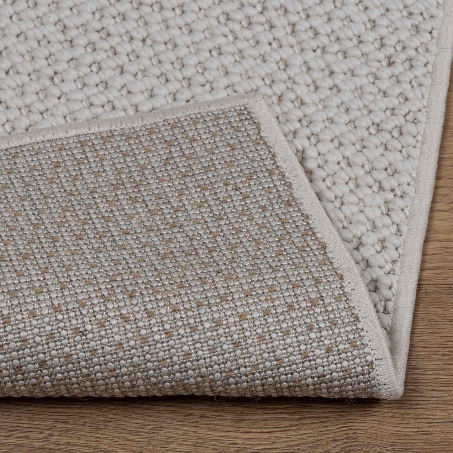 Vloerkleden Rechthoekig LUGO Crème 200 x 140 cm Polyester is nu te koop bij PeponiXL, paradijselijk wonen!