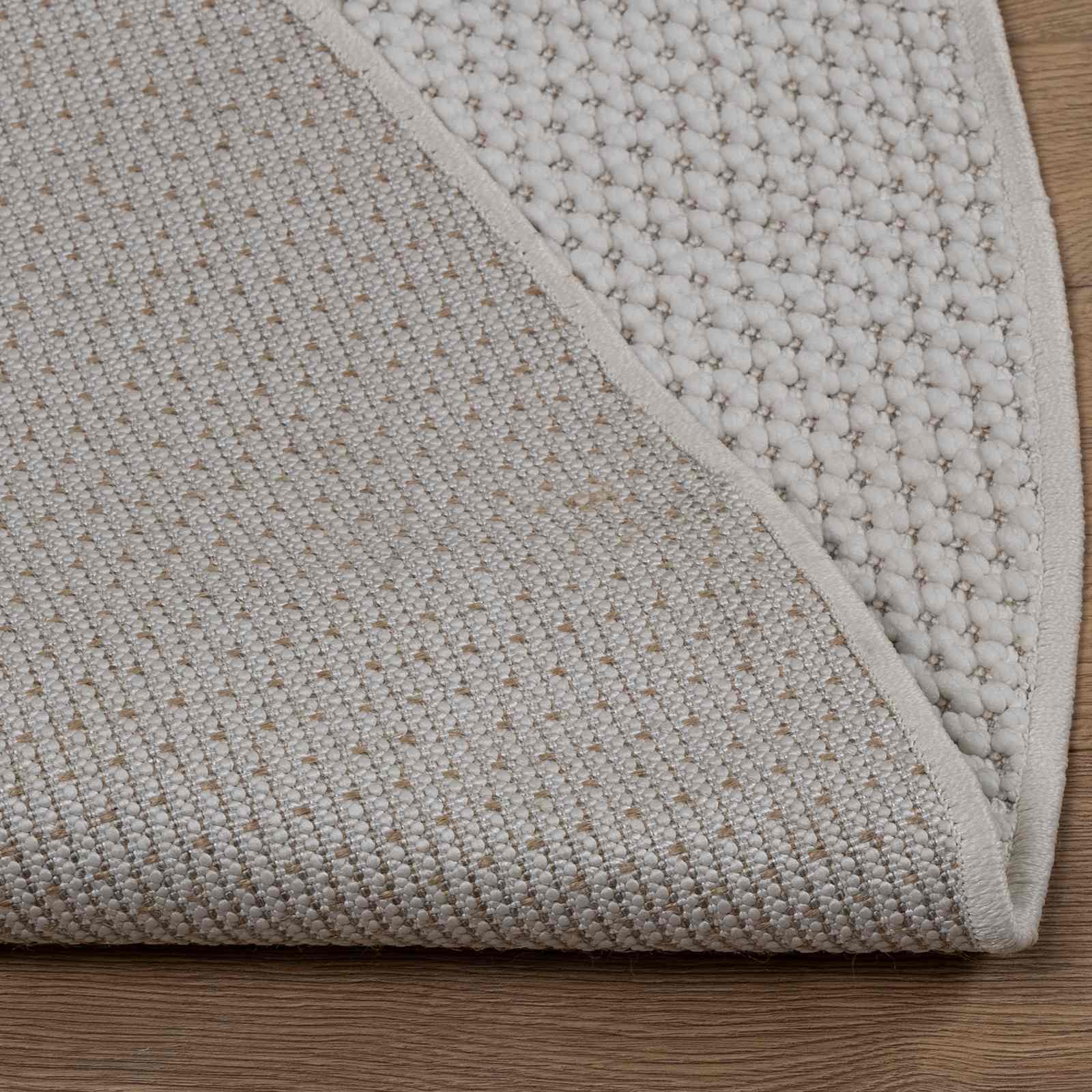 Vloerkleden Rond LUGO Crème Ø 160 CM Polyester is nu te koop bij PeponiXL, paradijselijk wonen!