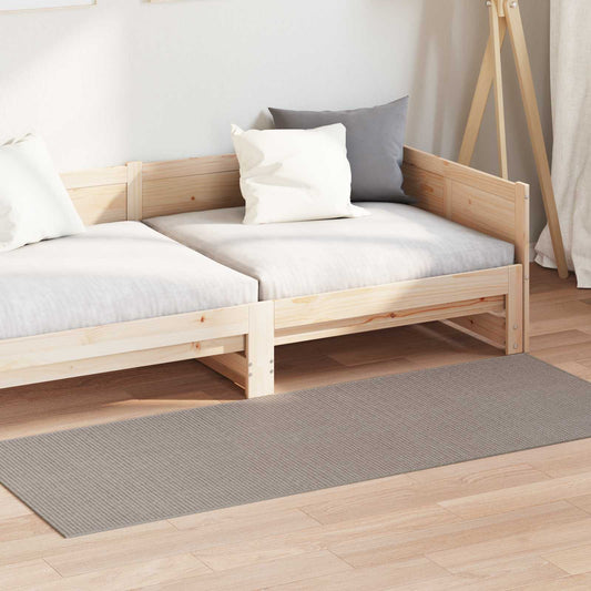 Vloerkleden Rechthoekig LUGO Taupe 80 x 150 cm Polyester is nu te koop bij PeponiXL, paradijselijk wonen!