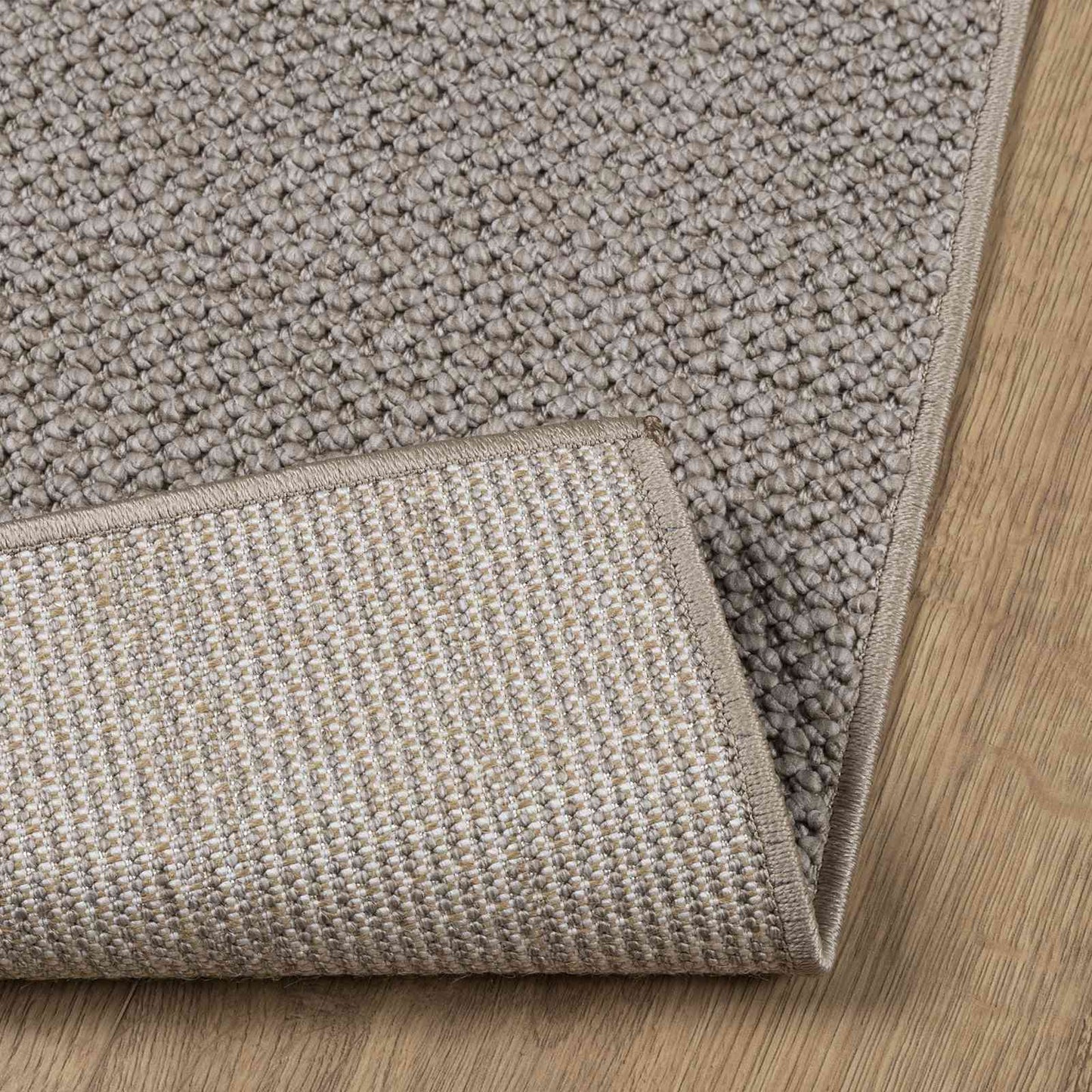 Vloerkleden Rechthoekig LUGO Taupe 80 x 200 cm Polyester is nu te koop bij PeponiXL, paradijselijk wonen!