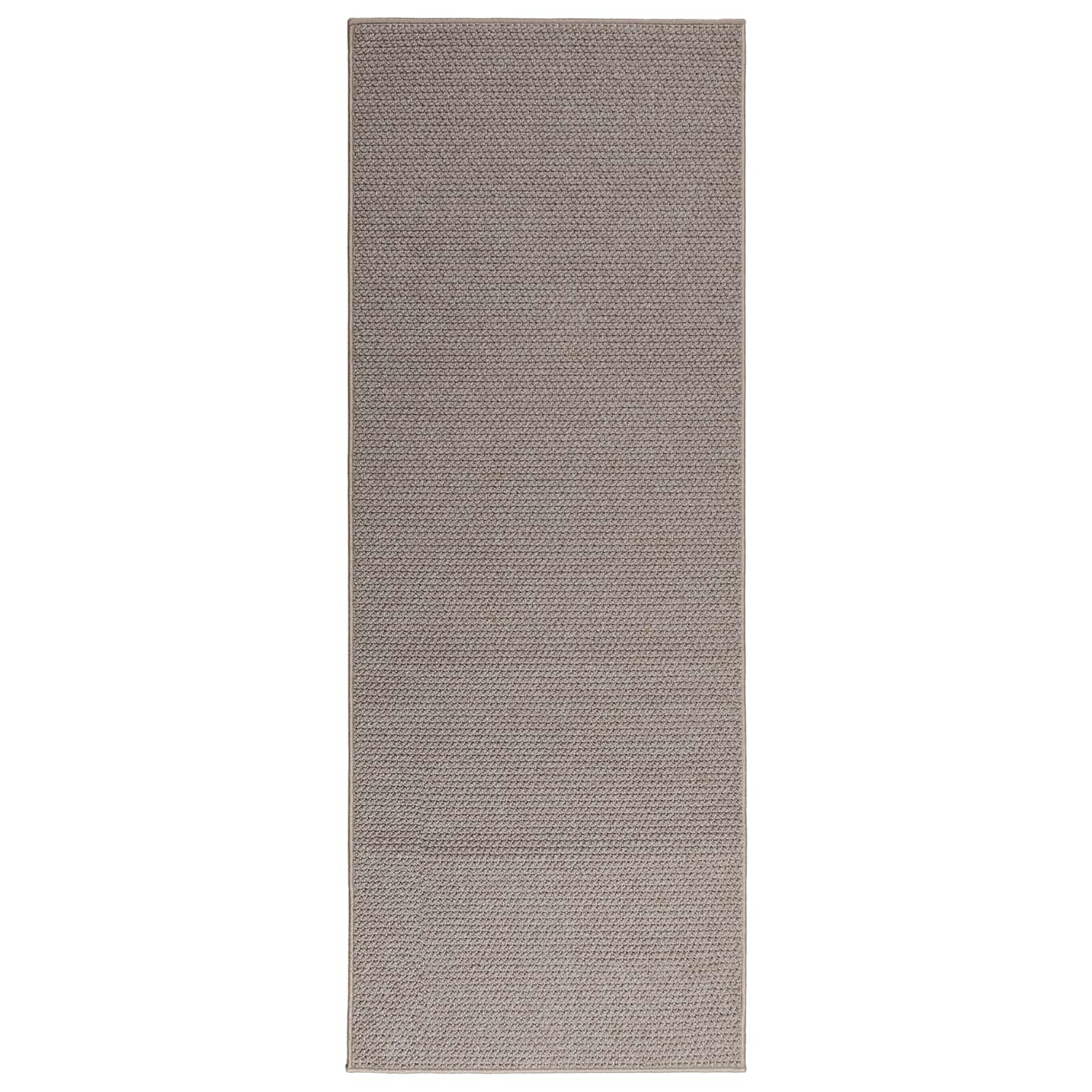 Vloerkleden Rechthoekig LUGO Taupe 80 x 200 cm Polyester is nu te koop bij PeponiXL, paradijselijk wonen!