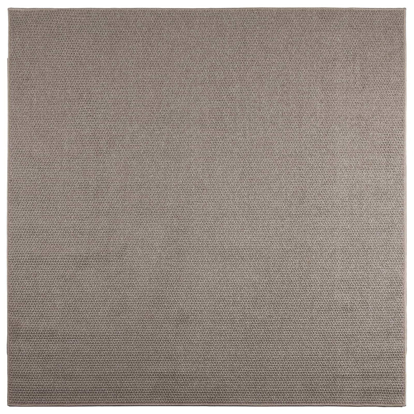 Vloerkleden Vierkant LUGO Taupe 200 x 200 cm Polyester is nu te koop bij PeponiXL, paradijselijk wonen!
