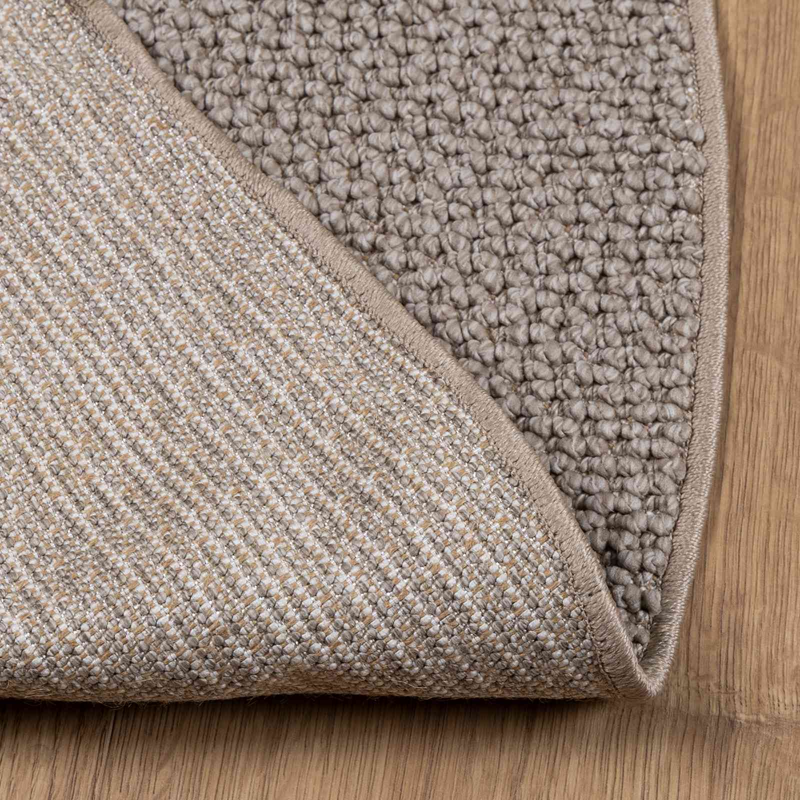 Vloerkleden Rond LUGO Taupe Ø 120 CM Polyester is nu te koop bij PeponiXL, paradijselijk wonen!