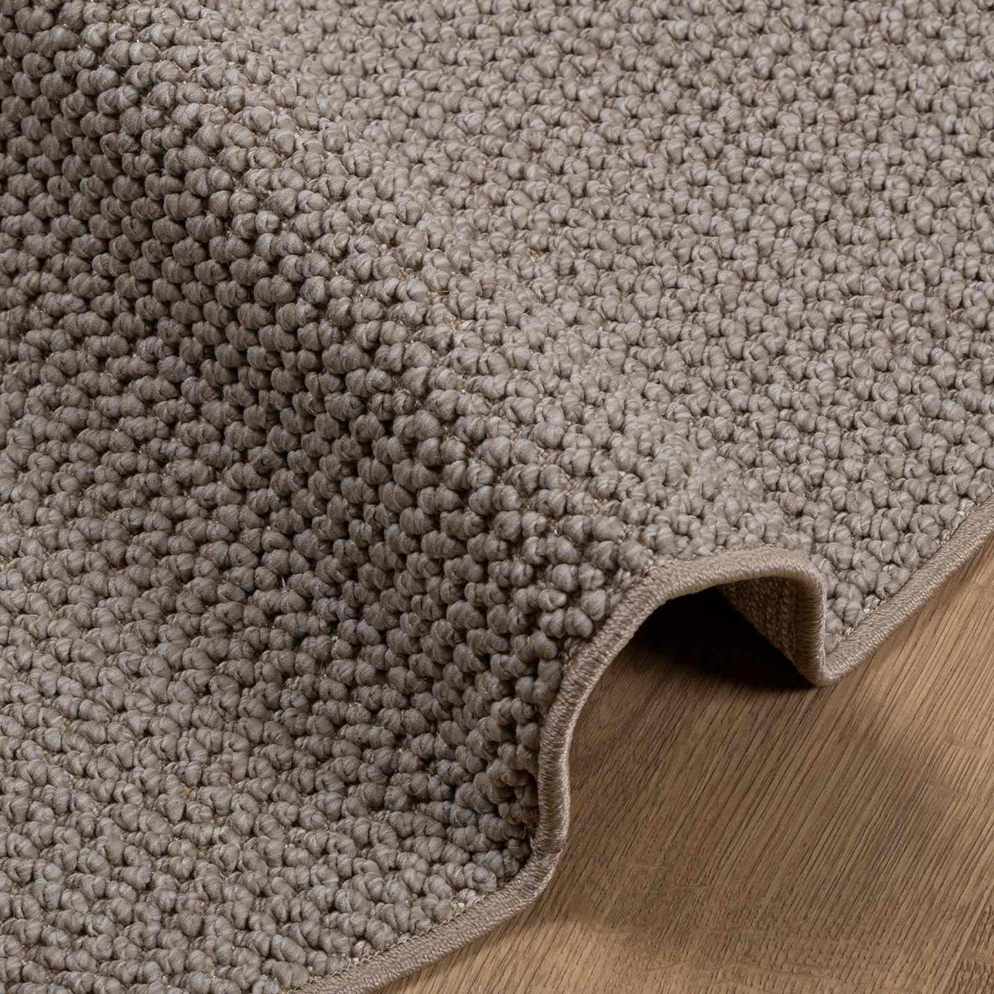 Vloerkleden Rond LUGO Taupe Ø 160 CM Polyester is nu te koop bij PeponiXL, paradijselijk wonen!