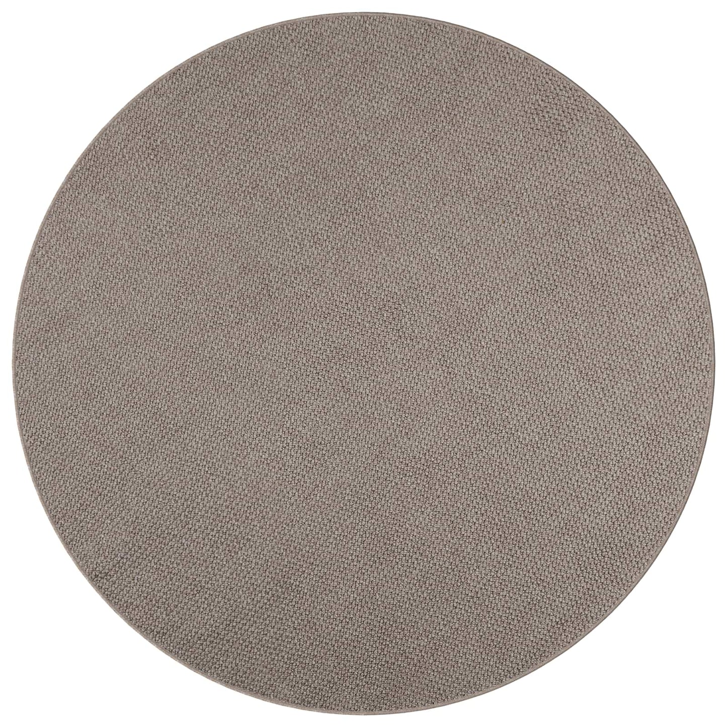 Vloerkleden Rond LUGO Taupe Ø 160 CM Polyester is nu te koop bij PeponiXL, paradijselijk wonen!