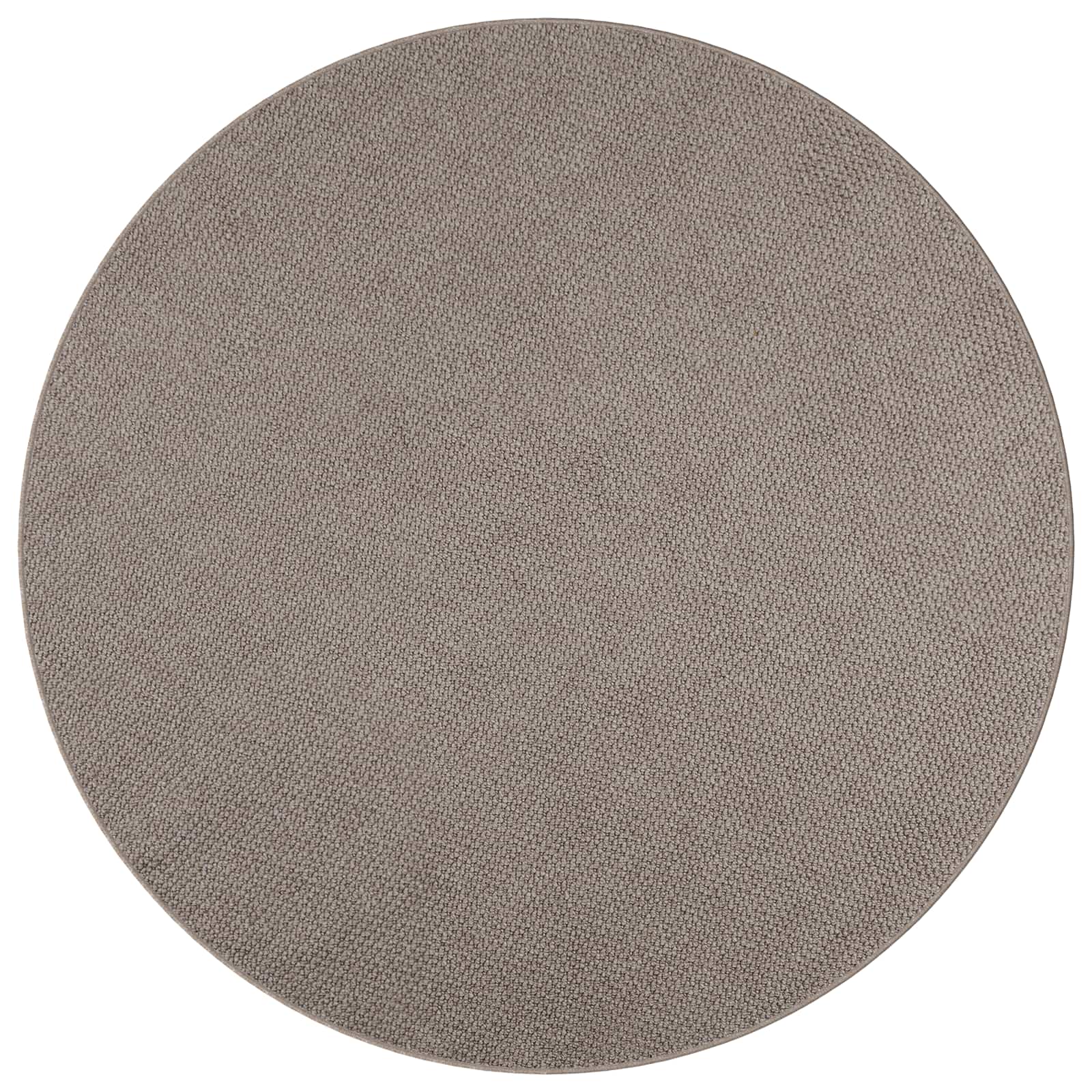 Vloerkleden Rond LUGO Taupe Ø 160 CM Polyester is nu te koop bij PeponiXL, paradijselijk wonen!