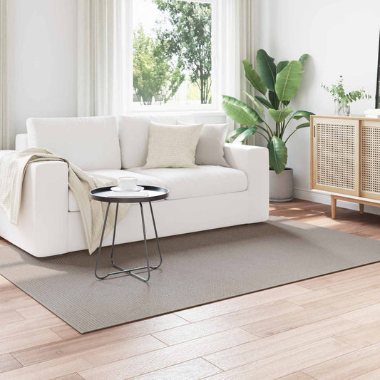 Vloerkleden LUGO Crème en Taupe 120 x 170 cm Polyester is nu te koop bij PeponiXL, paradijselijk wonen!