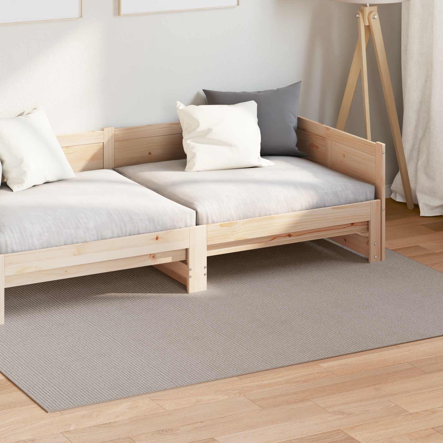 Vloerkleden LUGO Crème en Taupe 230 x 160 cm Polyester is nu te koop bij PeponiXL, paradijselijk wonen!