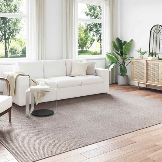 Vloerkleden LUGO Crème en Taupe 340 x 240 cm Polyester is nu te koop bij PeponiXL, paradijselijk wonen!