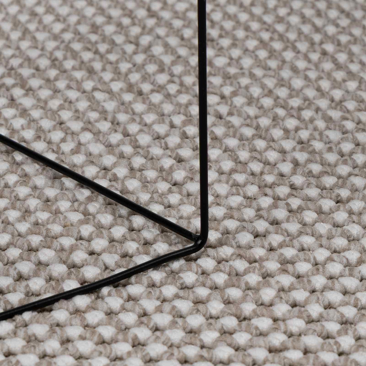 Vloerkleden Rond LUGO Crème en Taupe Ø 200 CM Polyester is nu te koop bij PeponiXL, paradijselijk wonen!