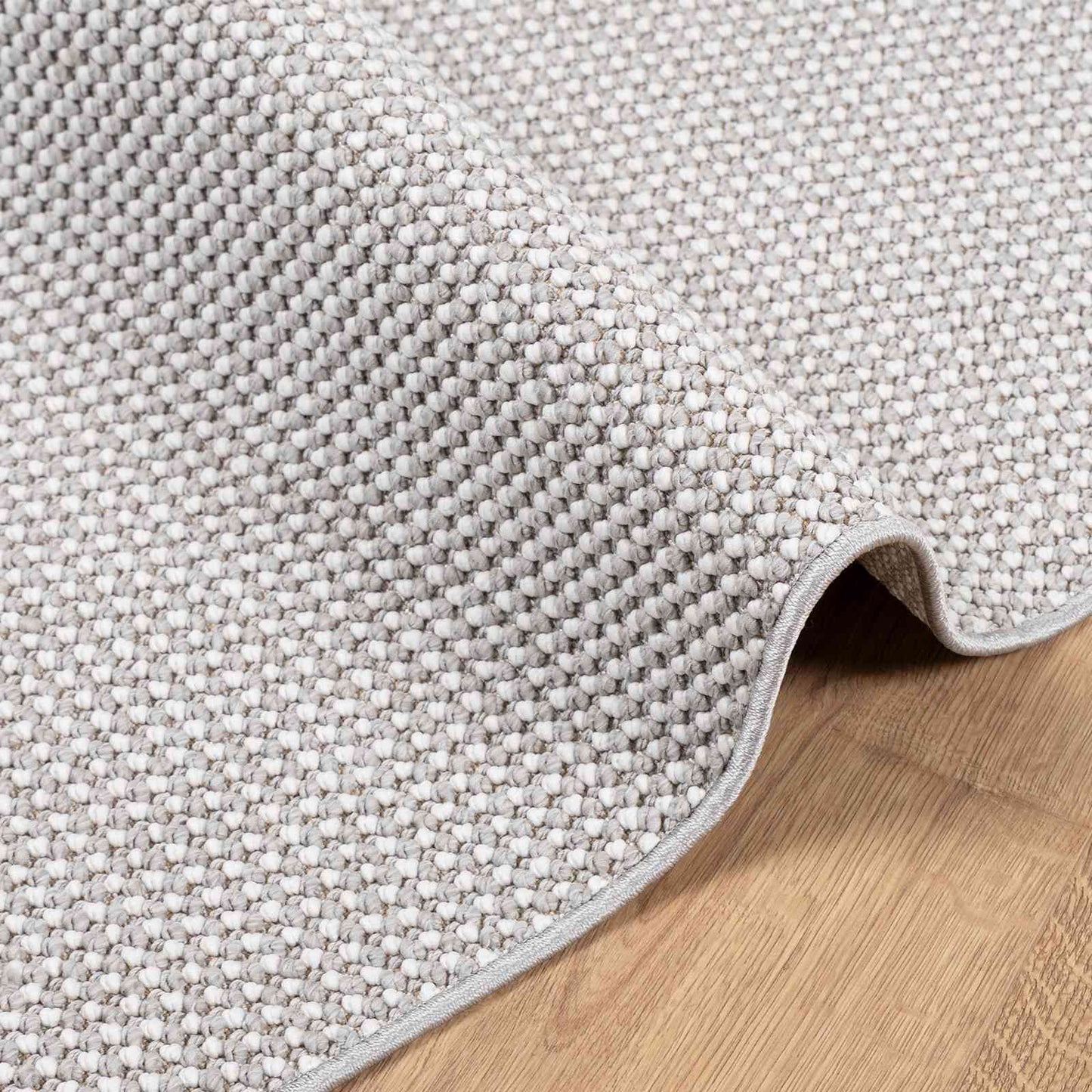 Vloerkleden LUGO Crème en Grijs 280 x 200 cm Polyester is nu te koop bij PeponiXL, paradijselijk wonen!