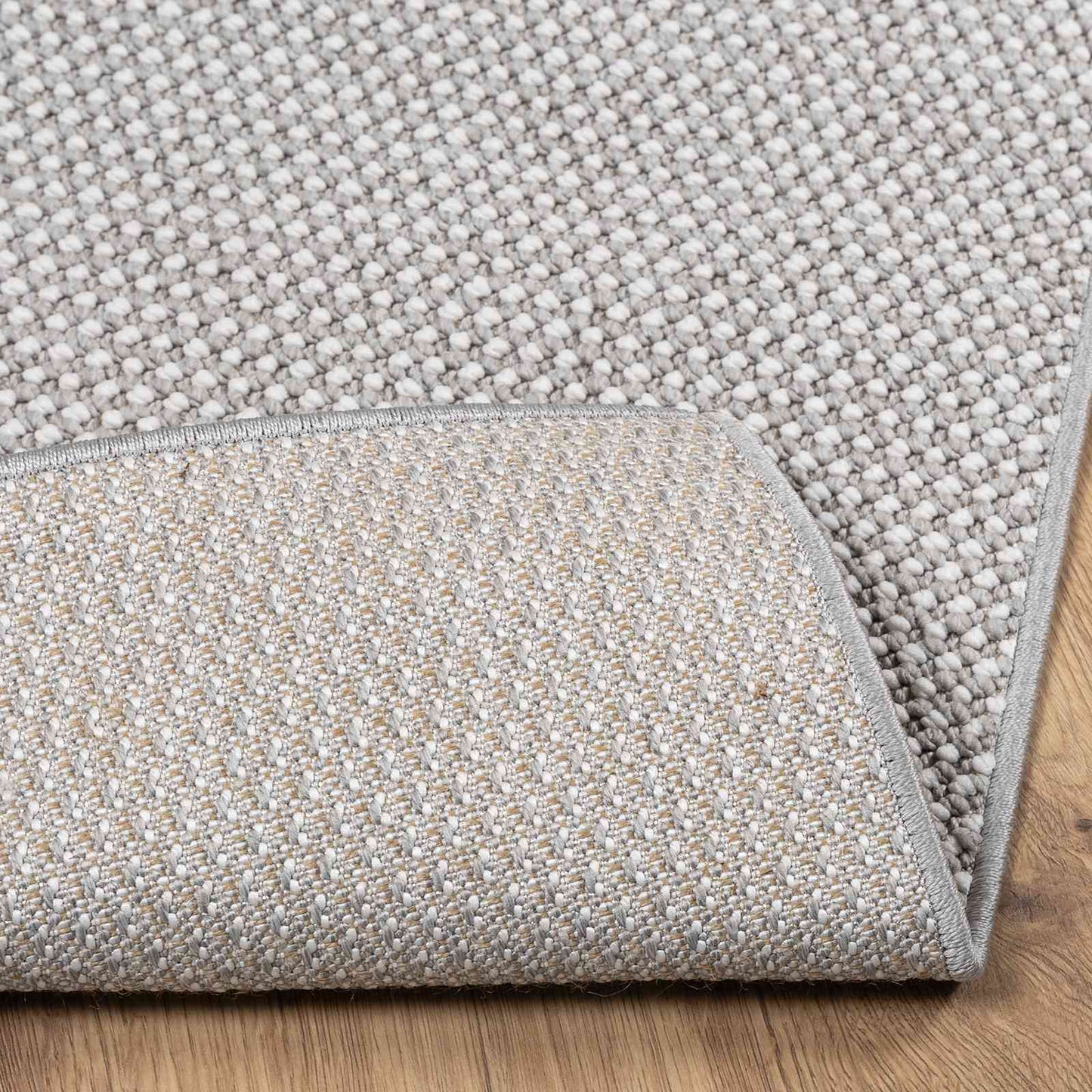 Vloerkleden LUGO Crème en Grijs 280 x 200 cm Polyester is nu te koop bij PeponiXL, paradijselijk wonen!