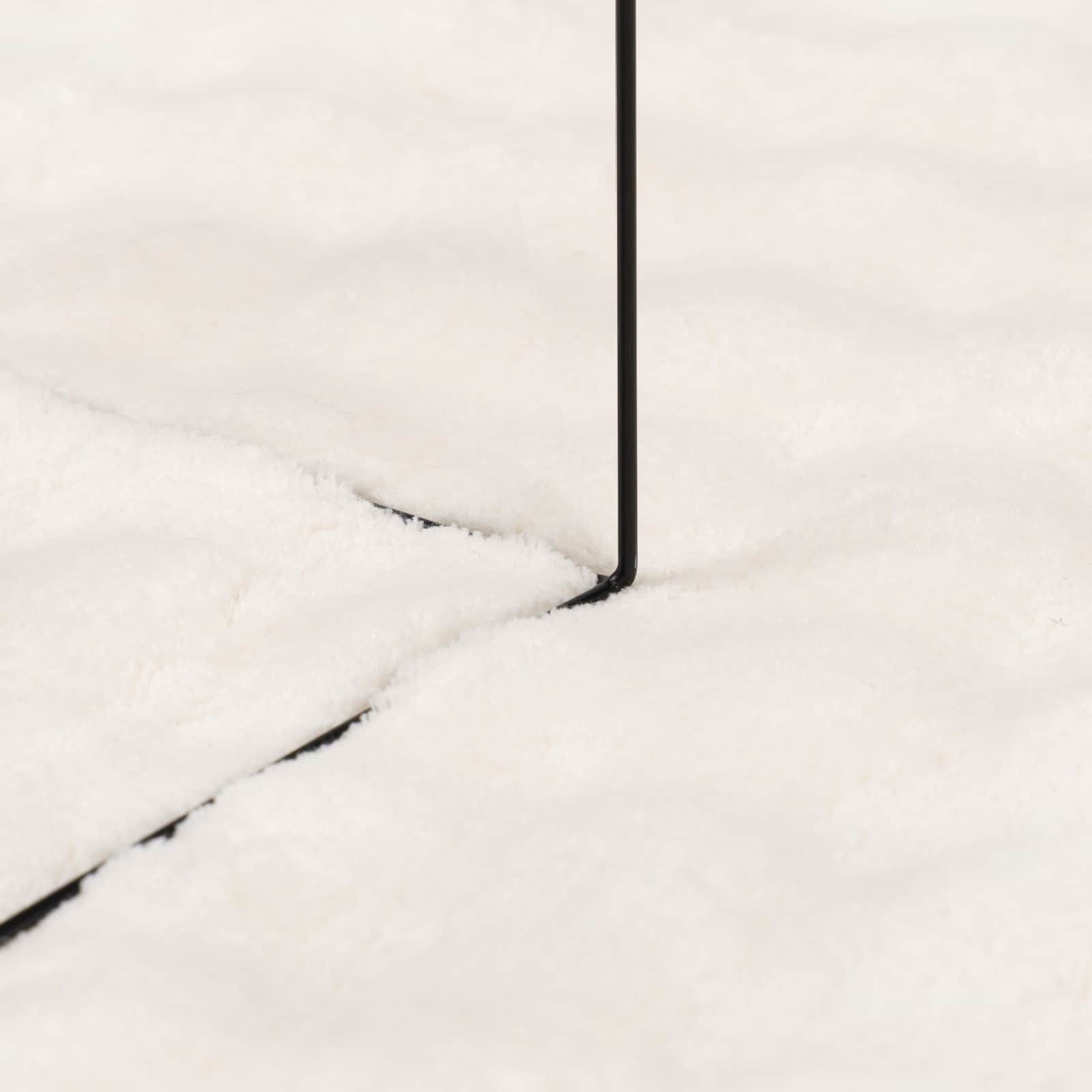 Vloerkleden Vierkant SIROLO Crème 120 x 120 cm Polyester is nu te koop bij PeponiXL, paradijselijk wonen!