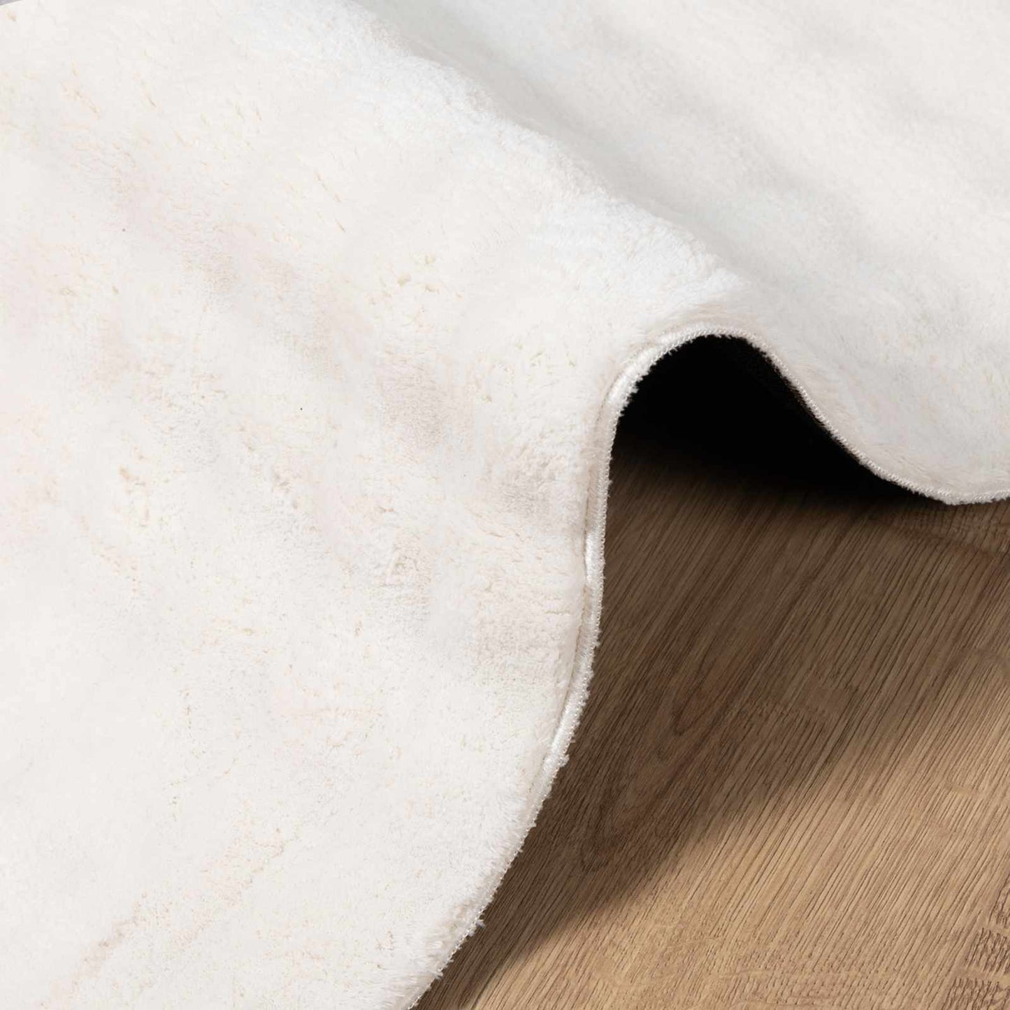 Vloerkleden Vierkant SIROLO Crème 200 x 200 cm Polyester is nu te koop bij PeponiXL, paradijselijk wonen!