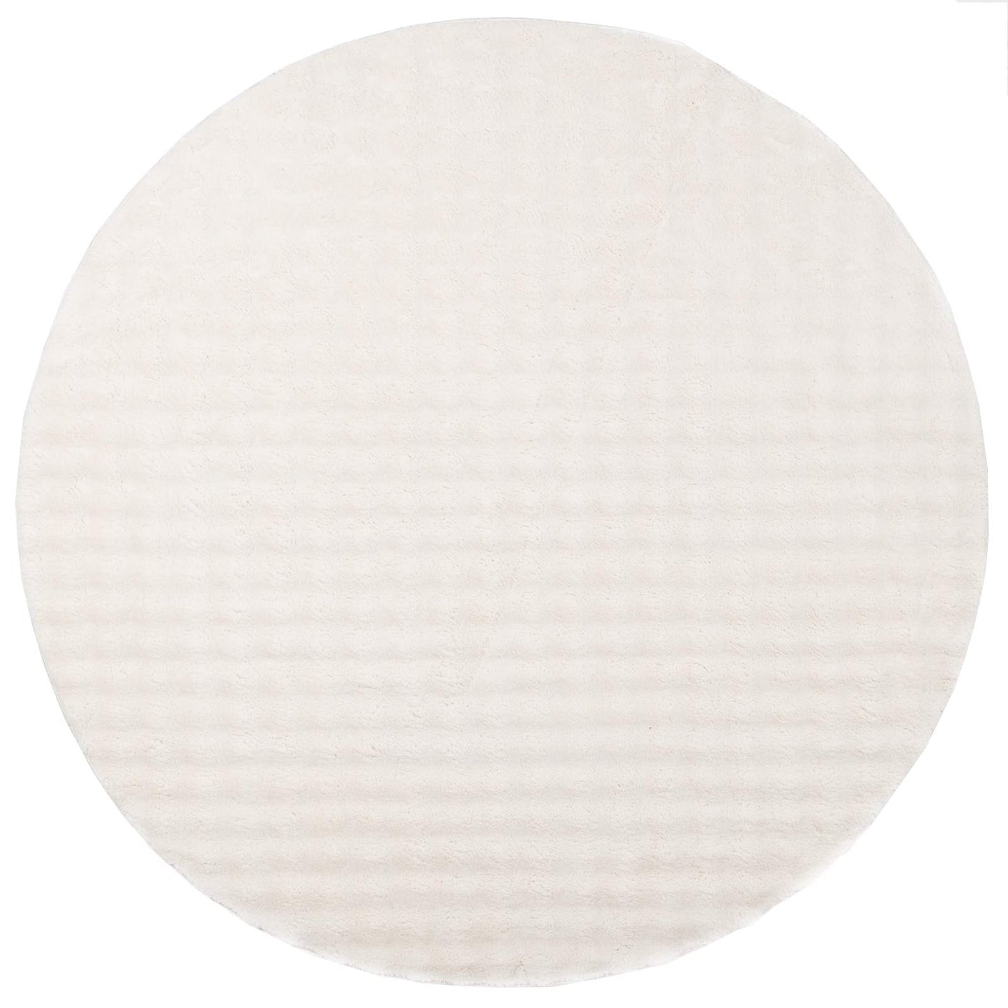 Vloerkleden Rond SIROLO Crème Ø 120 CM Polyester is nu te koop bij PeponiXL, paradijselijk wonen!