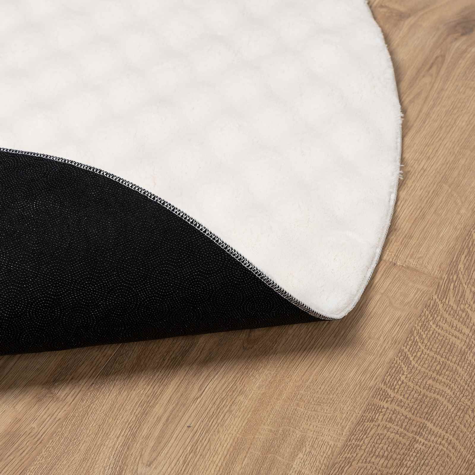 Vloerkleden Rond SIROLO Crème Ø 200 CM Polyester is nu te koop bij PeponiXL, paradijselijk wonen!